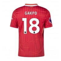 Liverpool Cody Gakpo #18 Replica Home Shirt 2024-25 Short Sleeve